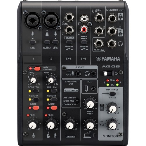 Yamaha ag06 mk2 - yamaha,