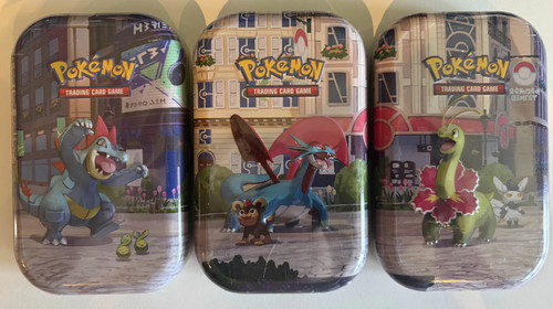 Pokemon mini tin boxen - pokemon, mini-tin-boxen