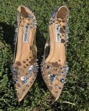Steve Madden Clear Spiked