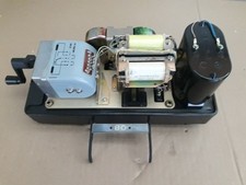 Feldtelefon  Zwischenplatte Elektrik Dynamo Einsatz Bundeswehr