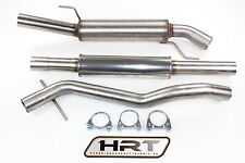 Powersprint Gr A VW Golf 3 III Cabrio VR6 GTI 16V Edelstahl Auspuffanlage 60 mm 
