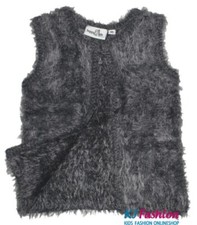 Kuschelweste in Grau von