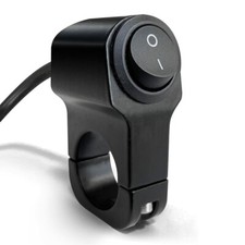 12V Wasserdicht Motorrad Lenker Lichtschalter für Motorrad Roller schwarz