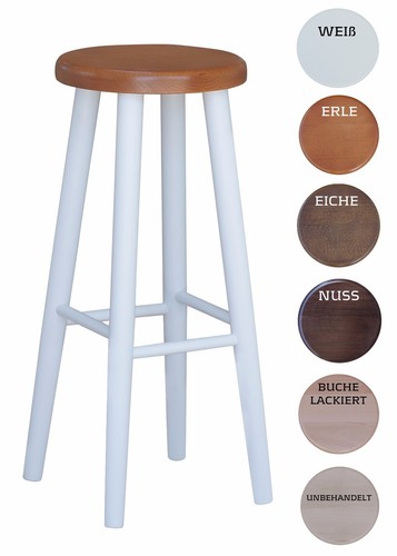 Barstuhl buchenholz hocker neu - barstuhl,
