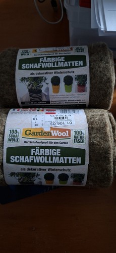 Färbige schafwollmatten 20cm - schafwollmatten,