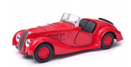 Welly bmw 328 cabrio red - welly,