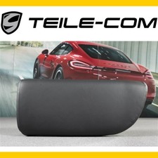 Porsche 911 997 Cabrio Lordosenstütze Mittelteil Leder Schwarz RECHTS /Rear seat