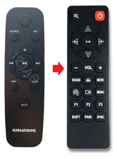 Ersatz Fernbedienung für Grundig GSB910 | DSB950 | DSB970 | DSB990