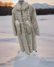 Damen Saga Fox Mantel Lang