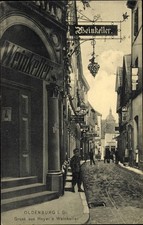 Ak Oldenburg im Großherzogtum Oldenburg, Hoyer´s Weinkeller - 10827289