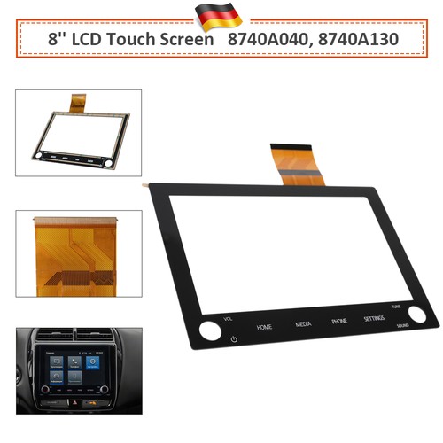 Glas touchscreen - 8",