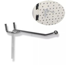 HE1= Einfachhaken Kugel Lochwandhaken Tegometall Lochplattenhaken 20cm 200 Stück