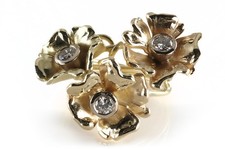 Ring *Blümchen* 3 Brillanten