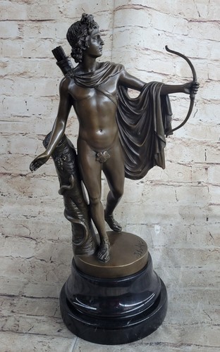 Große apollo bronze - bronze, statue