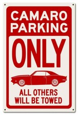 Camaro parking only chevy - parking,