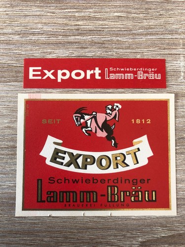 Bieretikett lammbräu - bieretikett,