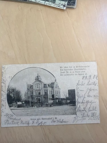 Berlin hermsdorf - ak, (mark)