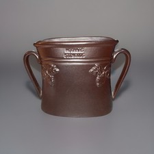 HOGANAS KERAMIK Sweden STONEWARE VASE B.20cm H. 14cm