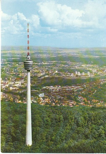 Stuttgart fernsehturm gl1966 - stuttgart,