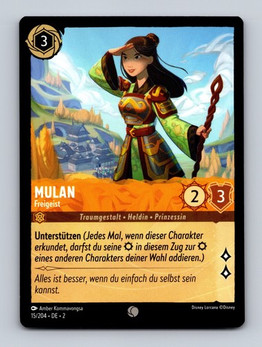 Tcg lorcana karte - tcg, mulan