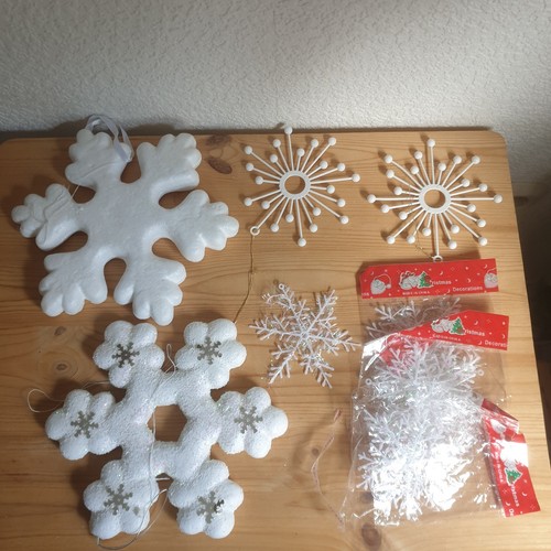 Schneeflocke styropor - schneeflocke,
