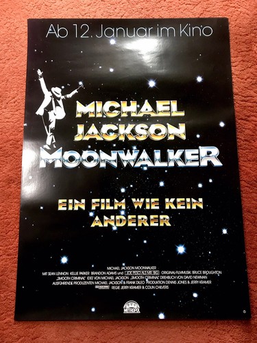 Moonwalker kinoplakat poster - moonwalker,