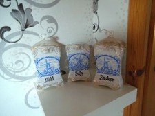 Chodziez Porzellan / Keramik  nostalgische Vorratsbehälter Zucker Salz Mehl DDR 