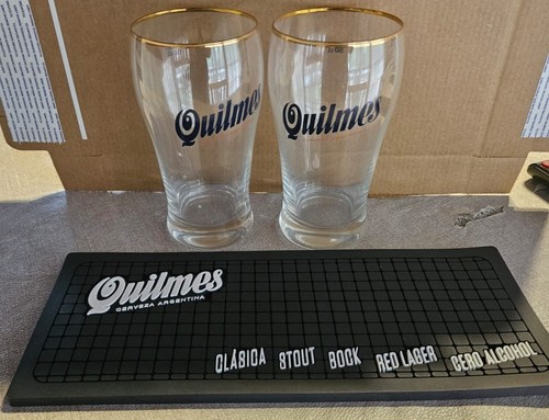 Quilmes pint biergläser - 2,