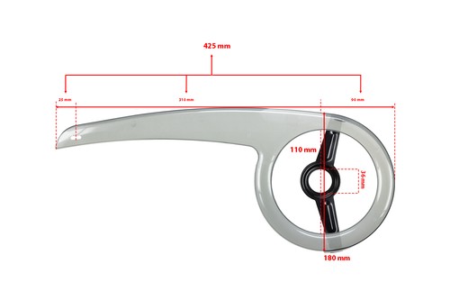 Fahrrad kettenschutz zähne - fahrrad, 38