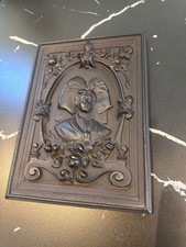 Vintage Kaminplatte Gusseisen