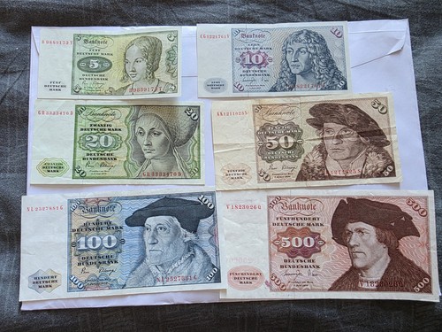 Lot echte deutsche mark - lot,