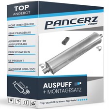 Mittelschalldämpfer für