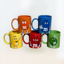 M&M Tasse rot gelb blau grün orange / 2016 / Becher / M M s MMs M&Ms / Sammler