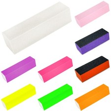 Profi SPARPACK Nagel Buffer Schleifblock Feilblock farbig neon weiß Korn 100 120