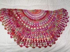 Schultertuch, Stola, Gehäkelt