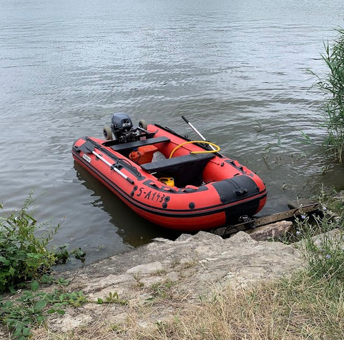 Schlauchboot mit aluboden und - mit,