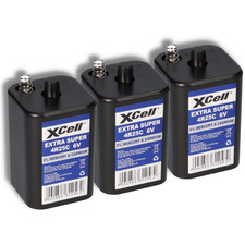 3x XCell 4R25 6V-Block