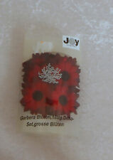 Deko-Blüten Streudeko "Gerbera", 18 Blütenköpfe in transparenter Box