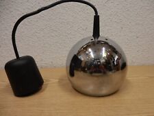 70er  Kugellampe Leuchte Chrom lamp  70s Vintage