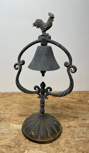 Schmiedeeiserne tischglocke - schmiedeeiserne,