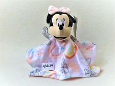 Primark Disney Minnie Mouse bunt Schmusetuch Kuscheltuch Schnuffeltuch (T199)