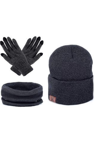 Winter set beanie - winter, mütze