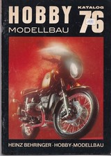 Vintage Katalog Prospekt Hobby Modellbau 1976 Tamiya Nitto Kits DM-Preise 80 S.