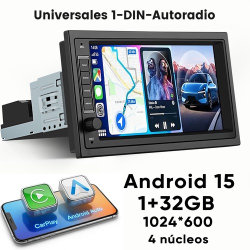 Din carplay autoradio - 1,
