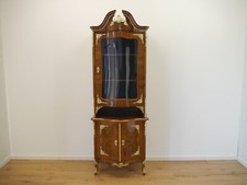 Dresdn Barock Vitrine Nussbaum