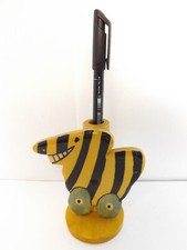 Original Janosch Holz Tigerente Stifthalter selten Rar Sammler !!!