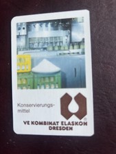 DDR Taschenkalender  1989 VE Kombinat Elaskon Dresden Konservierungsmittel