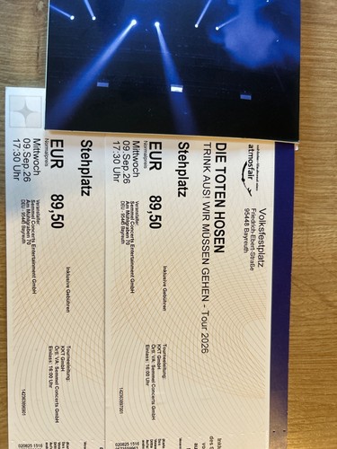 Tickets für die toten - für,