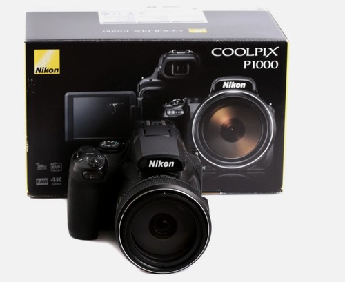 Nikon coolpix p1000 16mp - coolpix, 4k