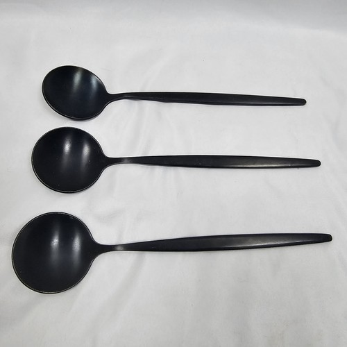 Cutipol moon cutlery - cutlery, black